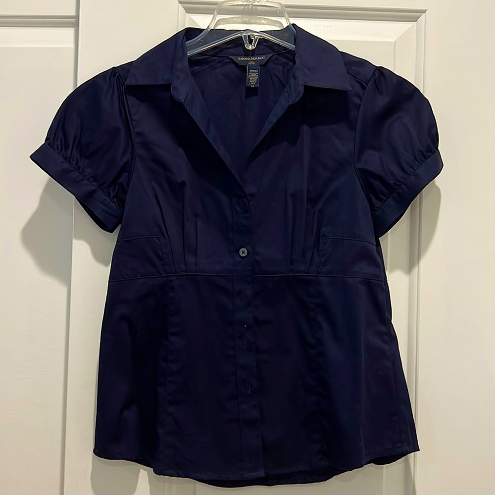 Banana Republic Navy blouse